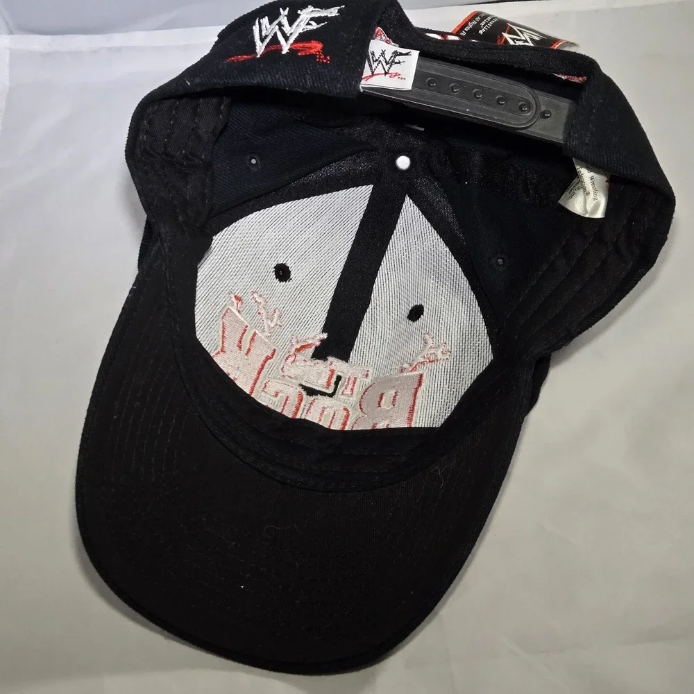Dwayne The Rock‎ Johnson WWF WWE The Great One Snapback Hat Black VTG 90s NWT